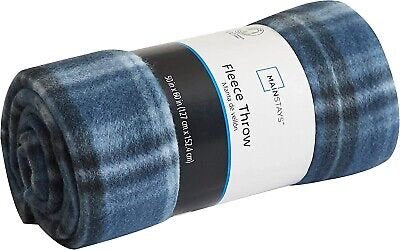 Mainstays Fleece Throw Blanket 50" x 60"