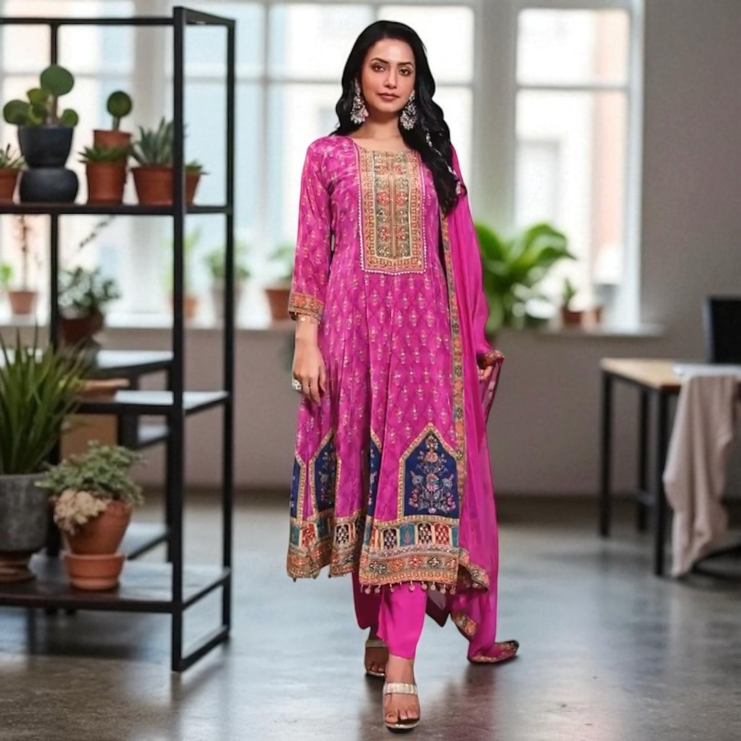Anarkali kurta set