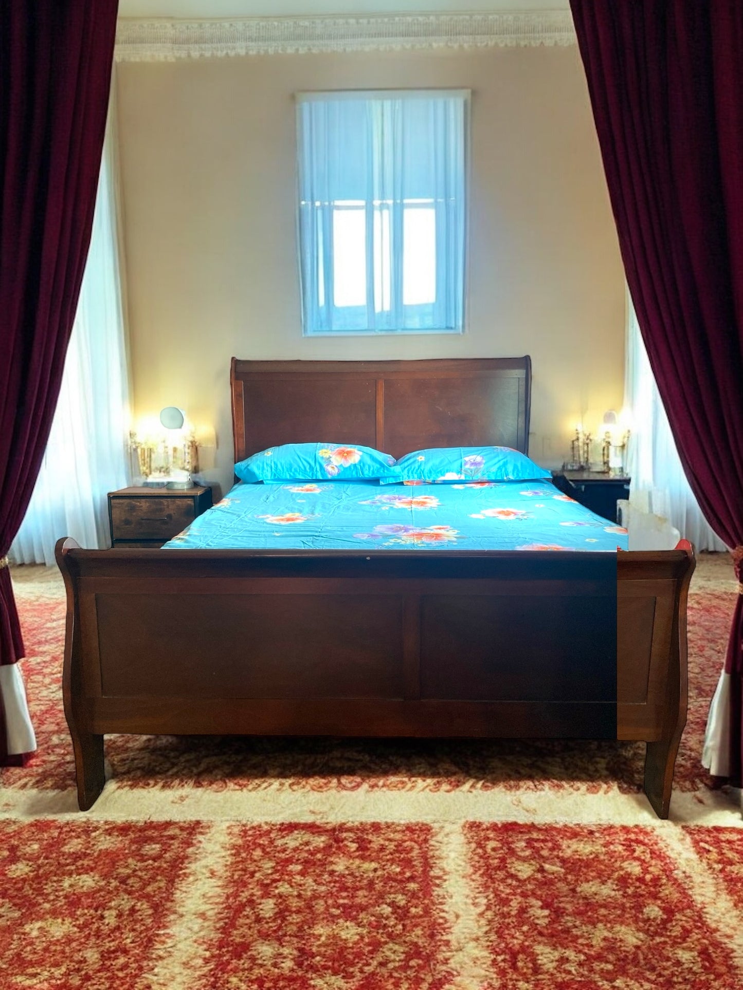Floral bed sheets & pillow casses
