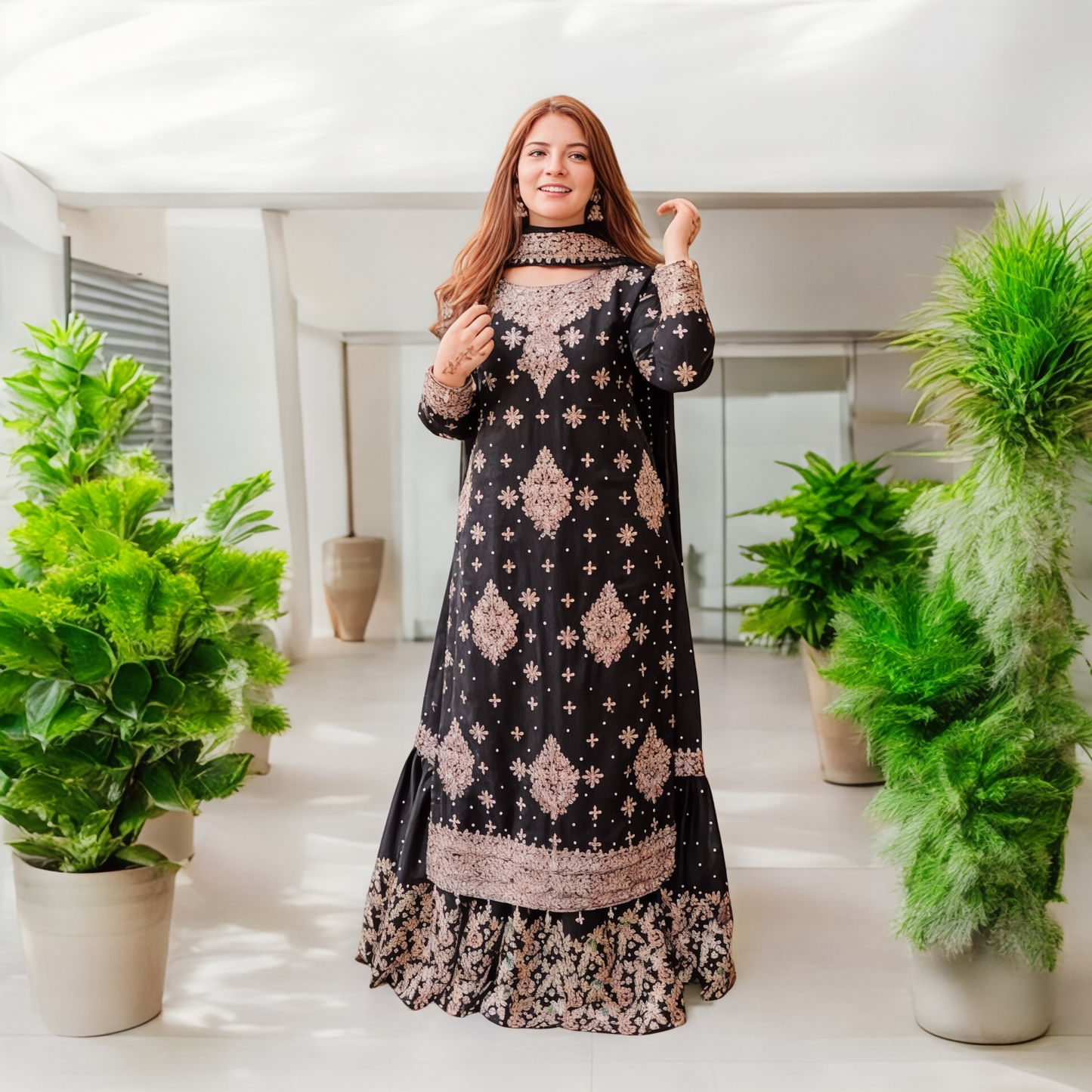 BOLLYWOOD SUIT SHARARA
