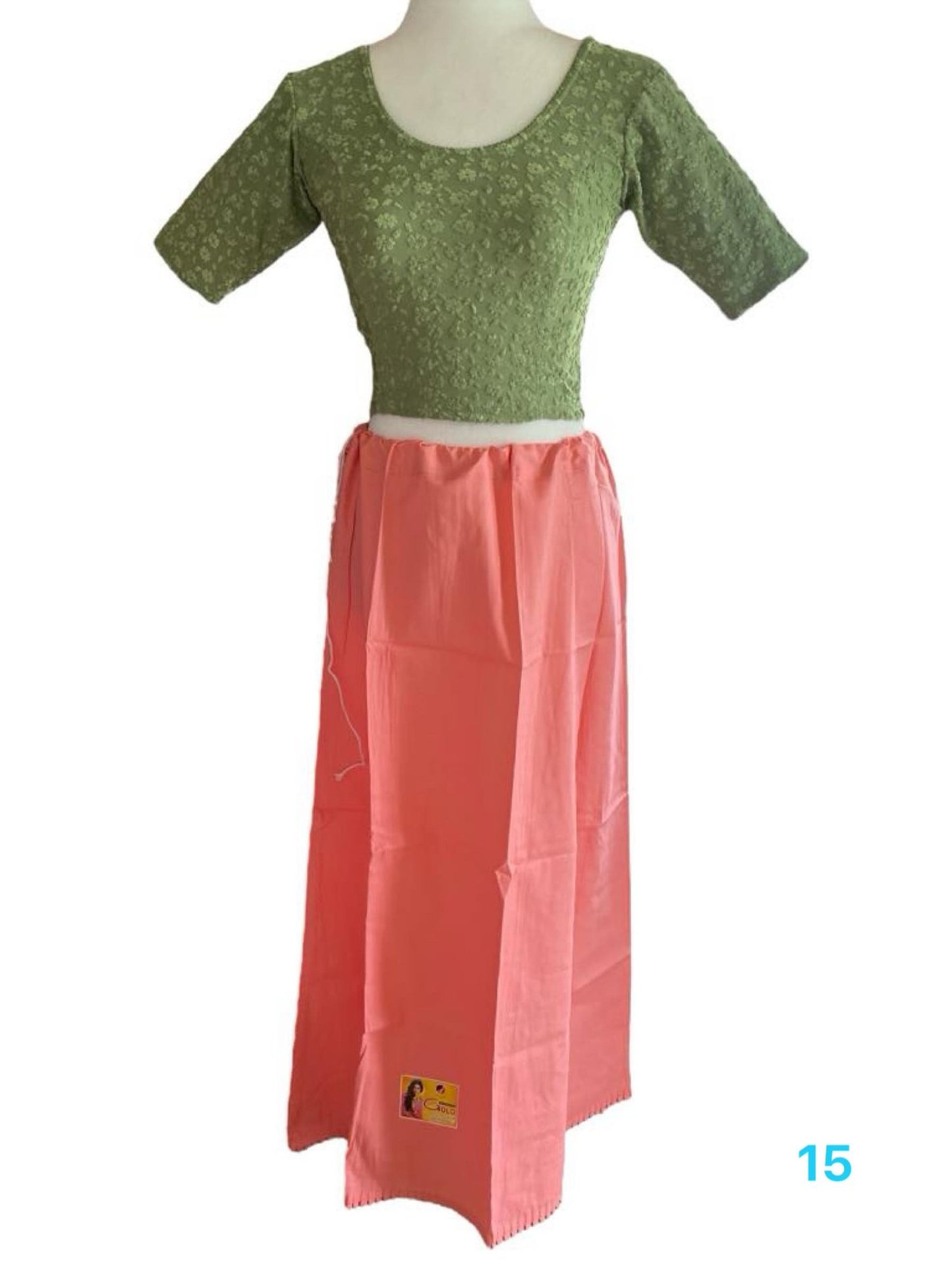 Saree petticoat underskirt lining skirt