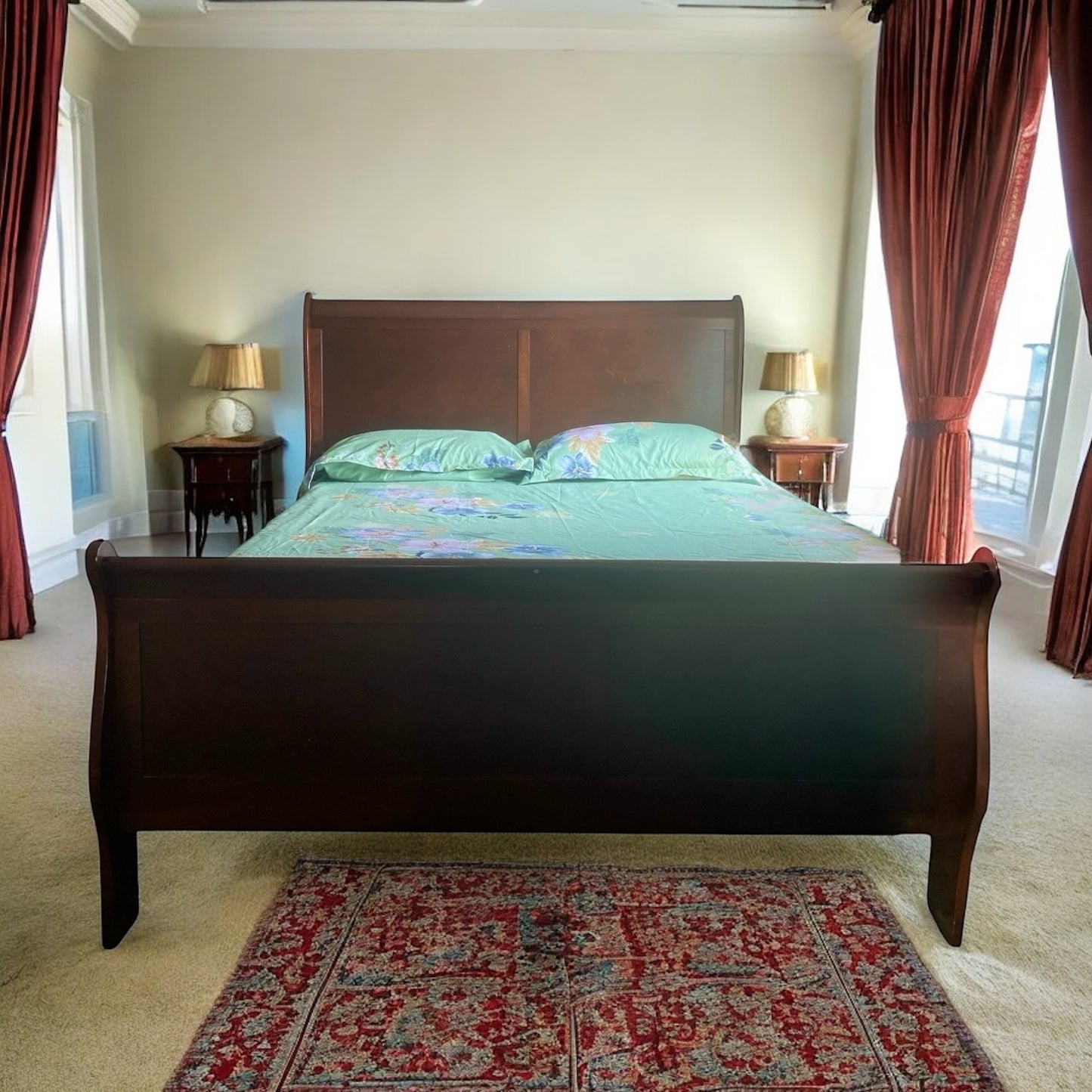 Floral bed sheets & pillow casses