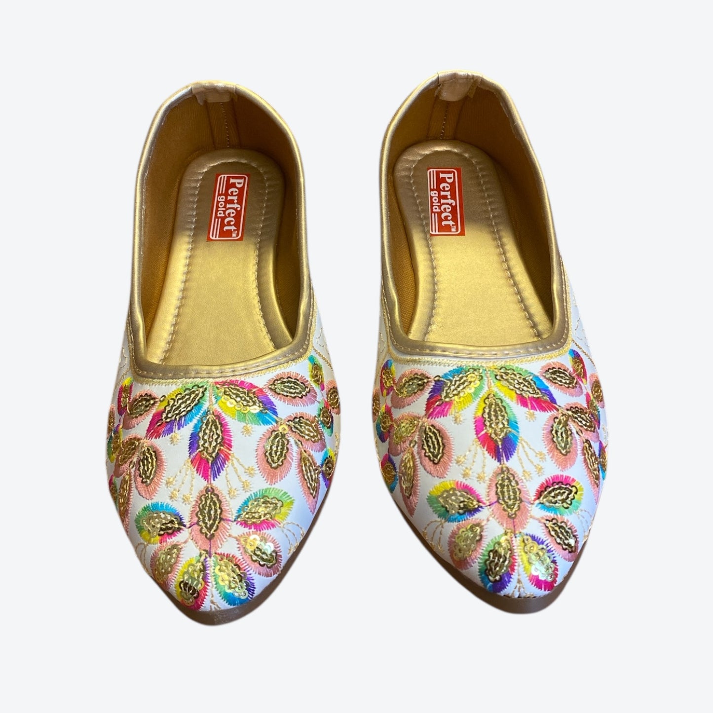 Perfect gold shoes women