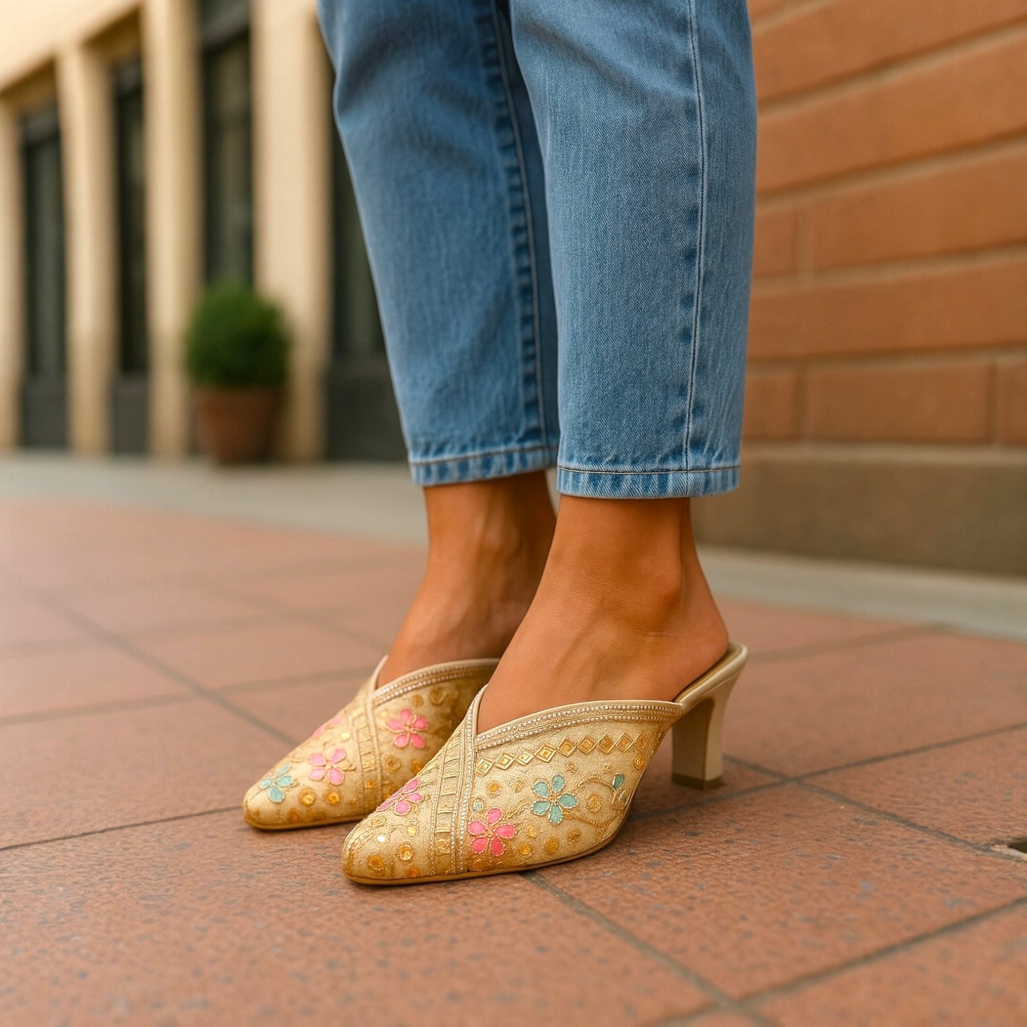 D&D petal pumps shoes