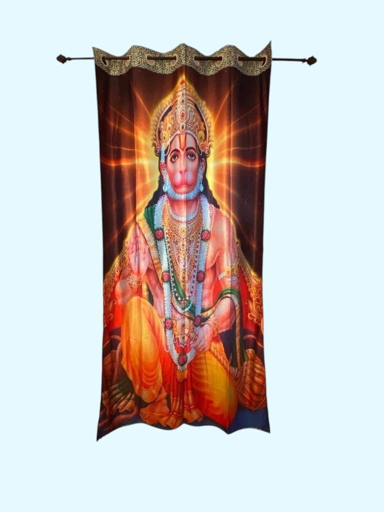 Digital print worship rooms' curtains