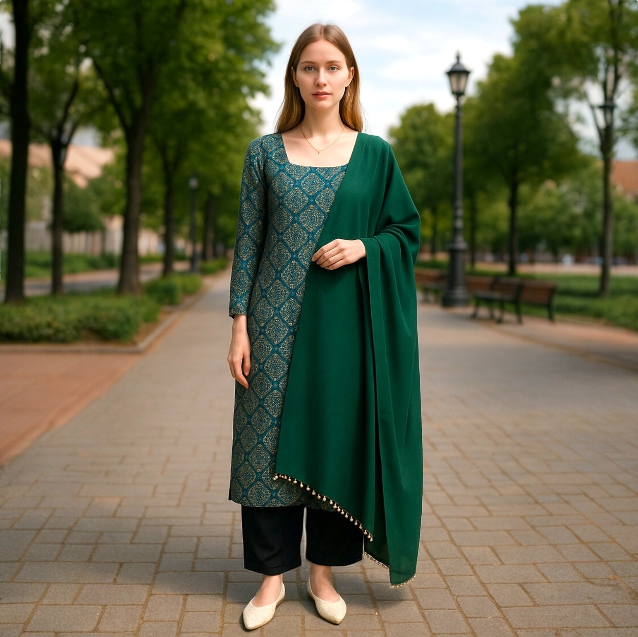 Swarnika Style kurta set