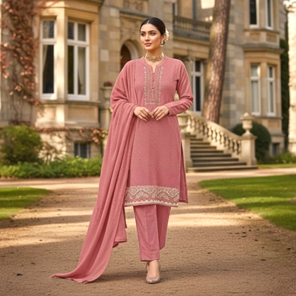 Rapic winter woolen kurta set