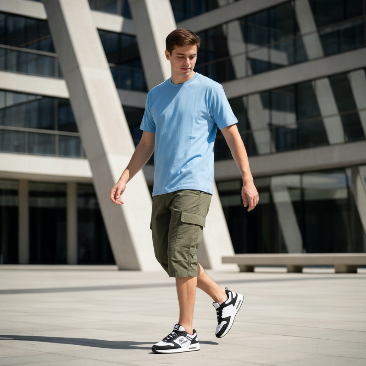 Plain cotton T-shirts