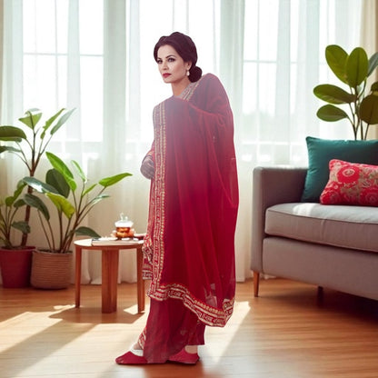 Sada saubhagyavati vawa kurta set