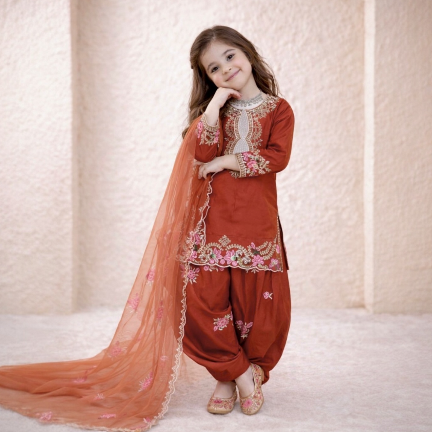 Punjabi salwar kameez kurta set
