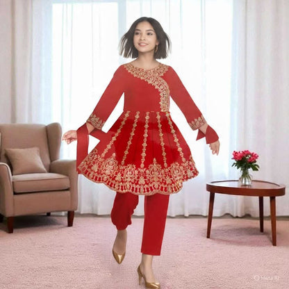 Priya creations anar kali kurta set