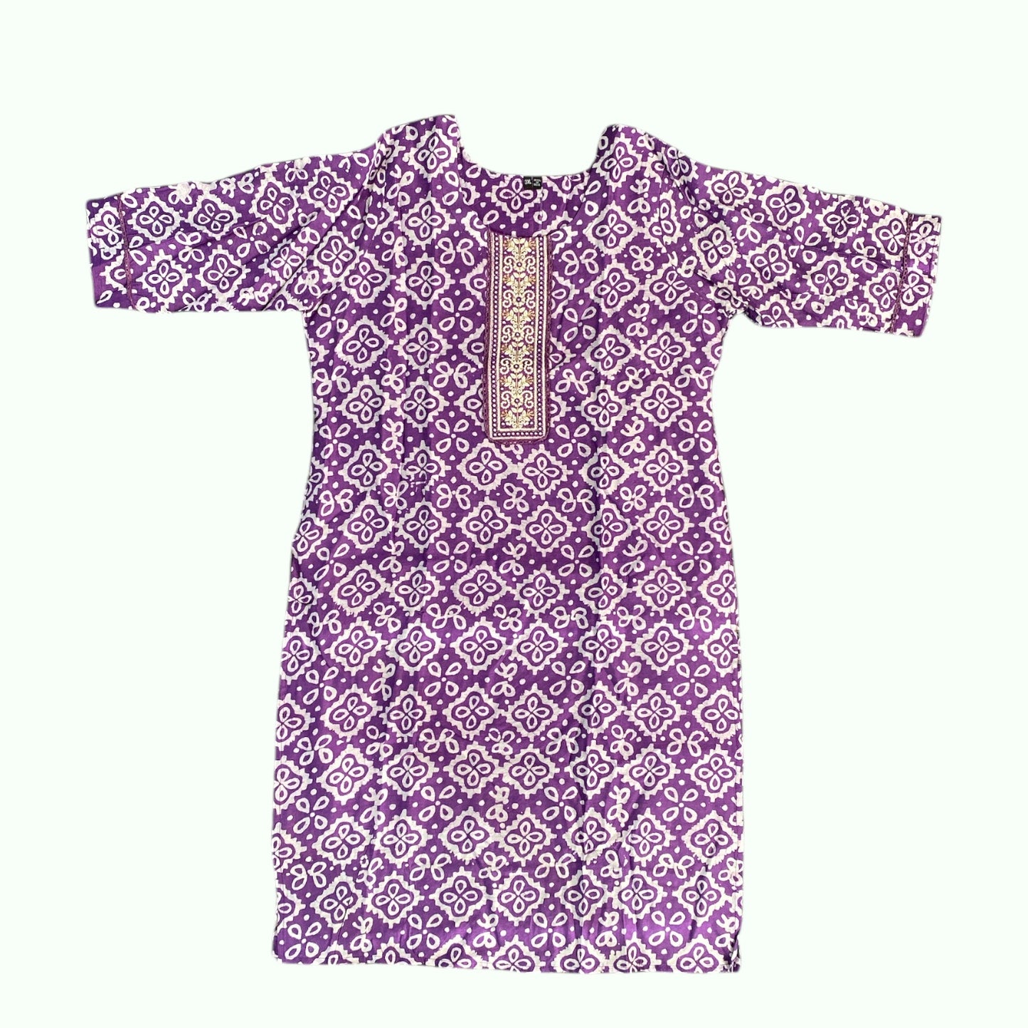 Plus size kurta set