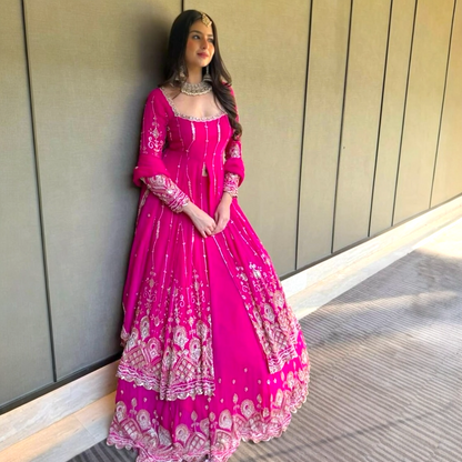 Long top skirt lehenga