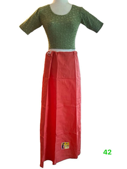 Saree petticoat underskirt lining skirt