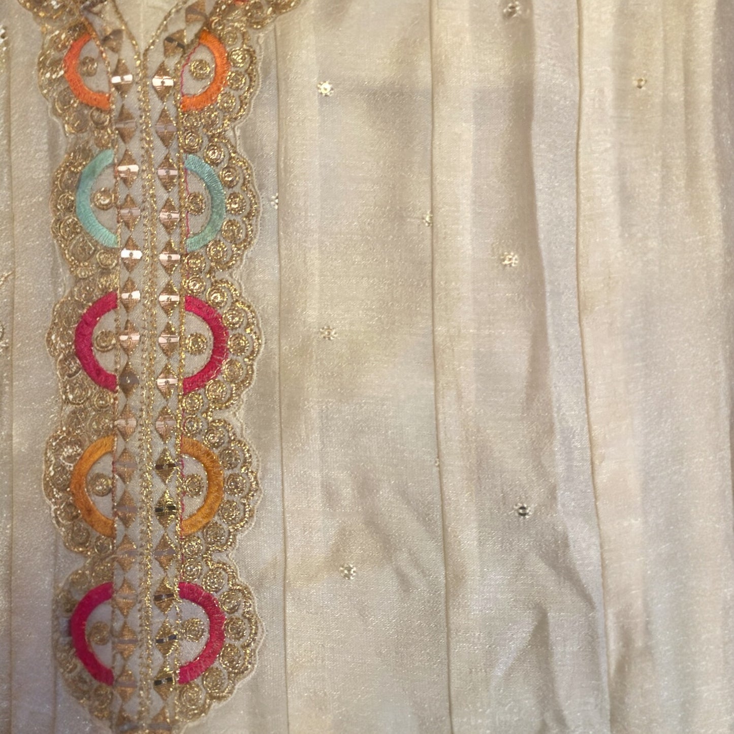 Anarkali set embroidered