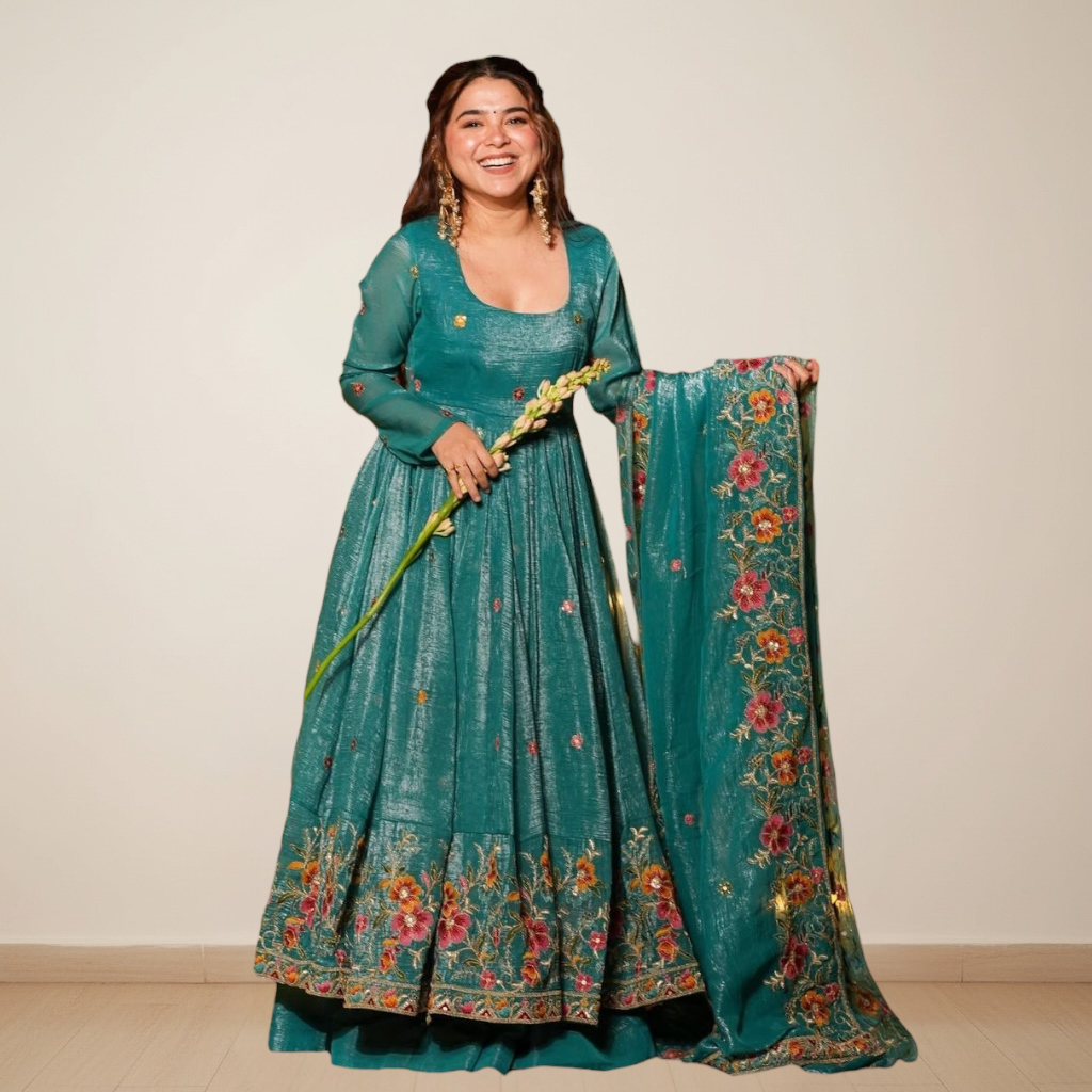 Anarkali palazzo set