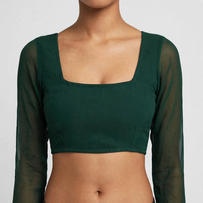 Long sleeves regular blouse