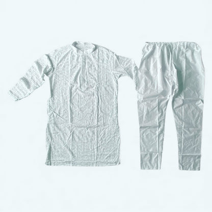 Plus size chikankari kurta set sequins