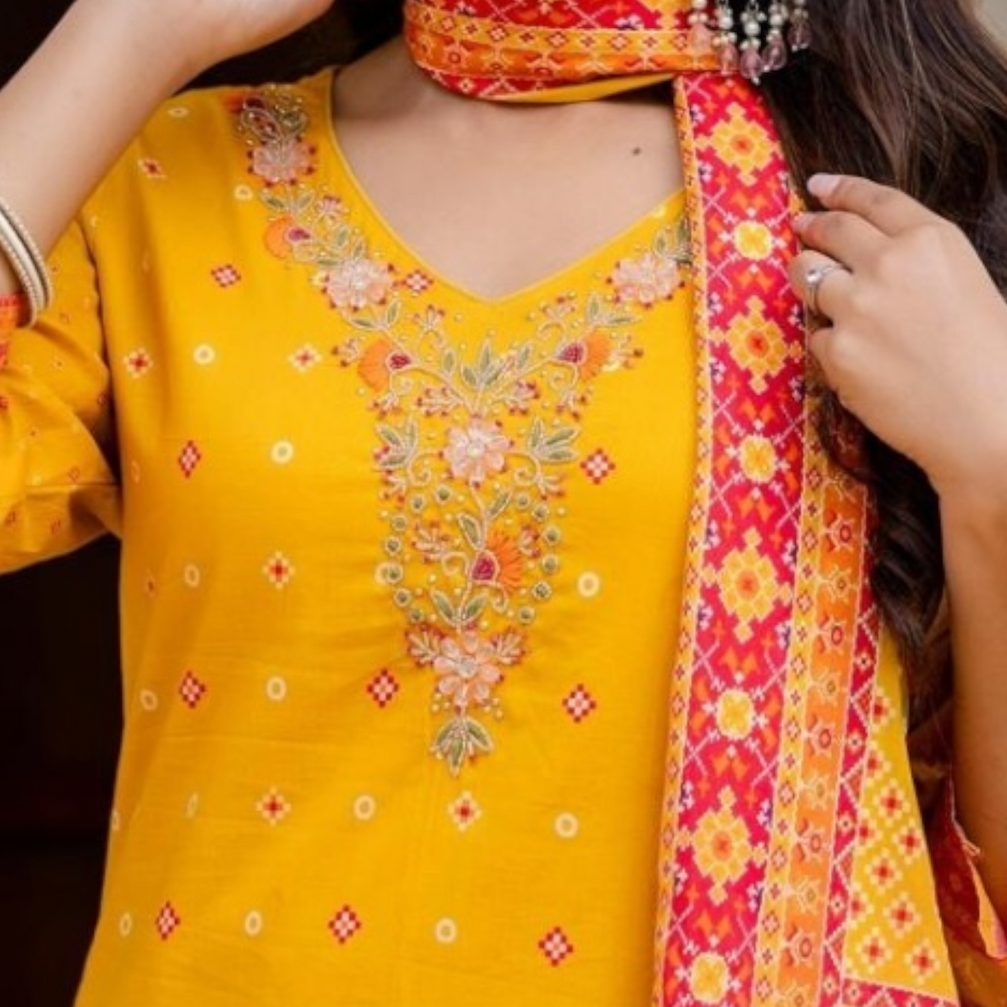 Palazzo Style Salwar Kameez Set
