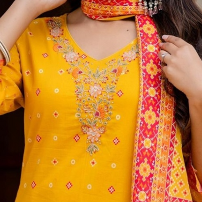 Palazzo Style Salwar Kameez Set