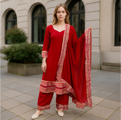 Sada saubhagyavati vawa kurta set