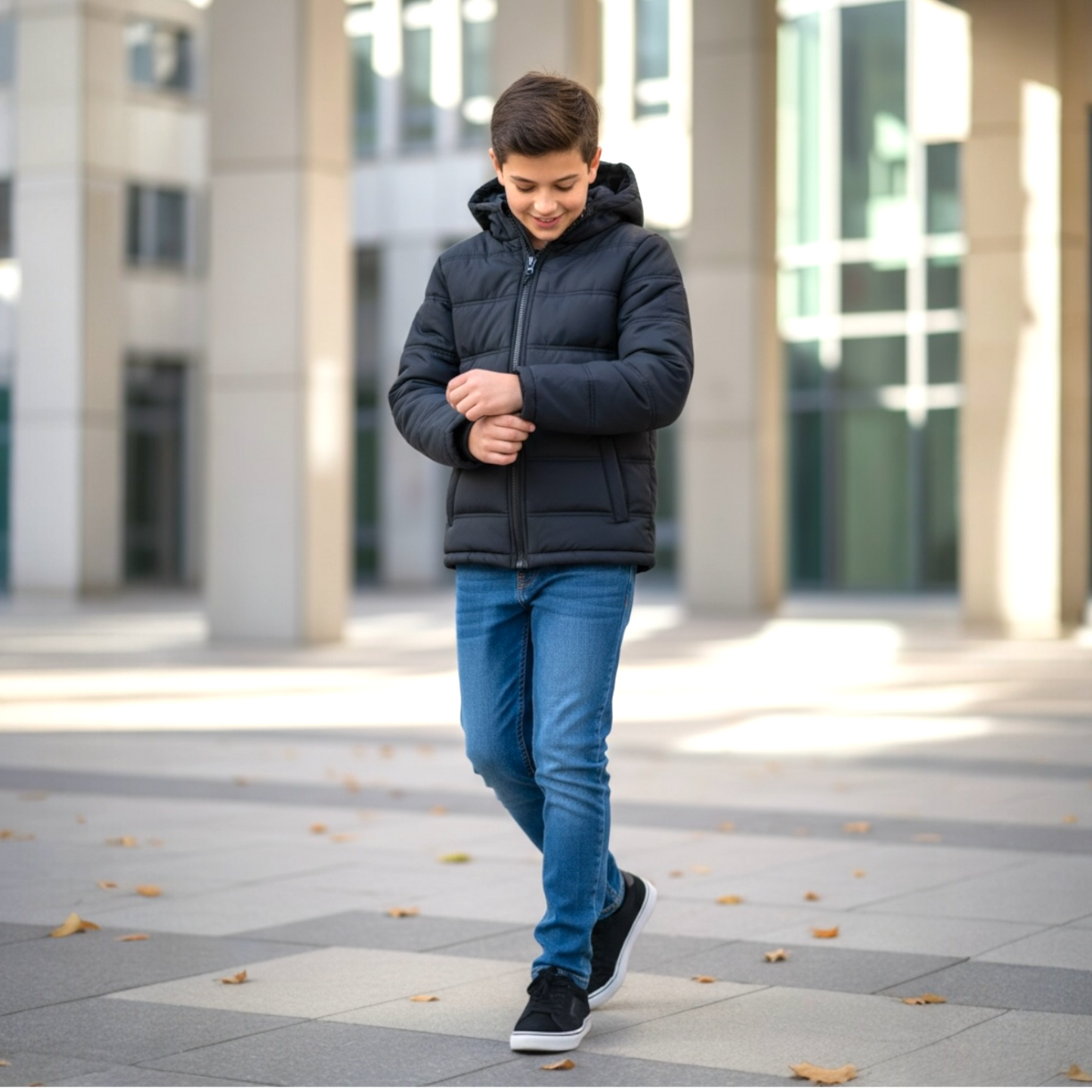 Eten hooded puffer jacket