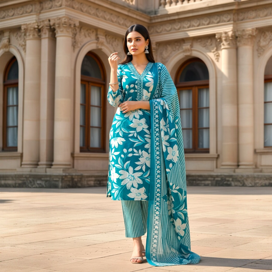 Shwa casual designer kurta set