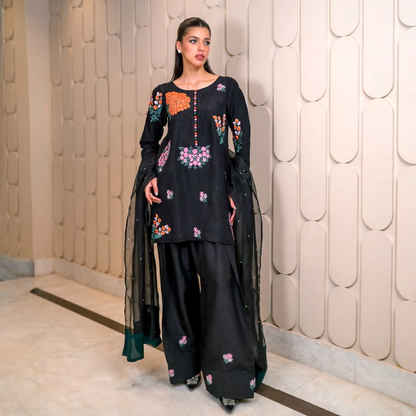 Salwar Kameez with farshi pant