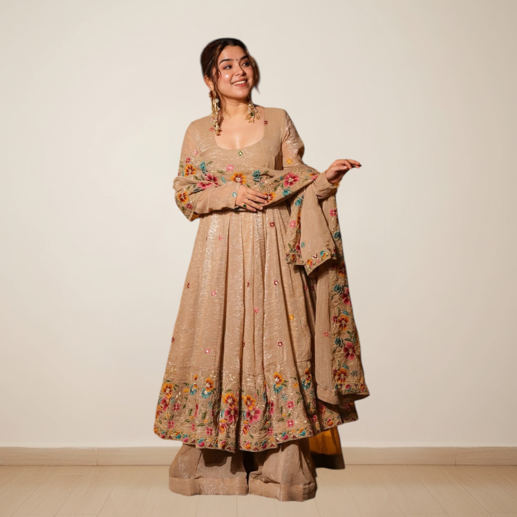 Anarkali palazzo set