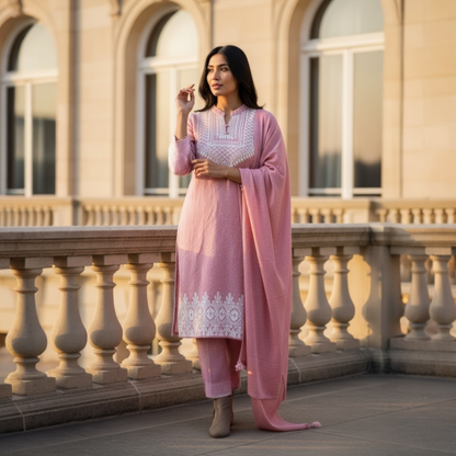 Radvin woolen kurta set for winter
