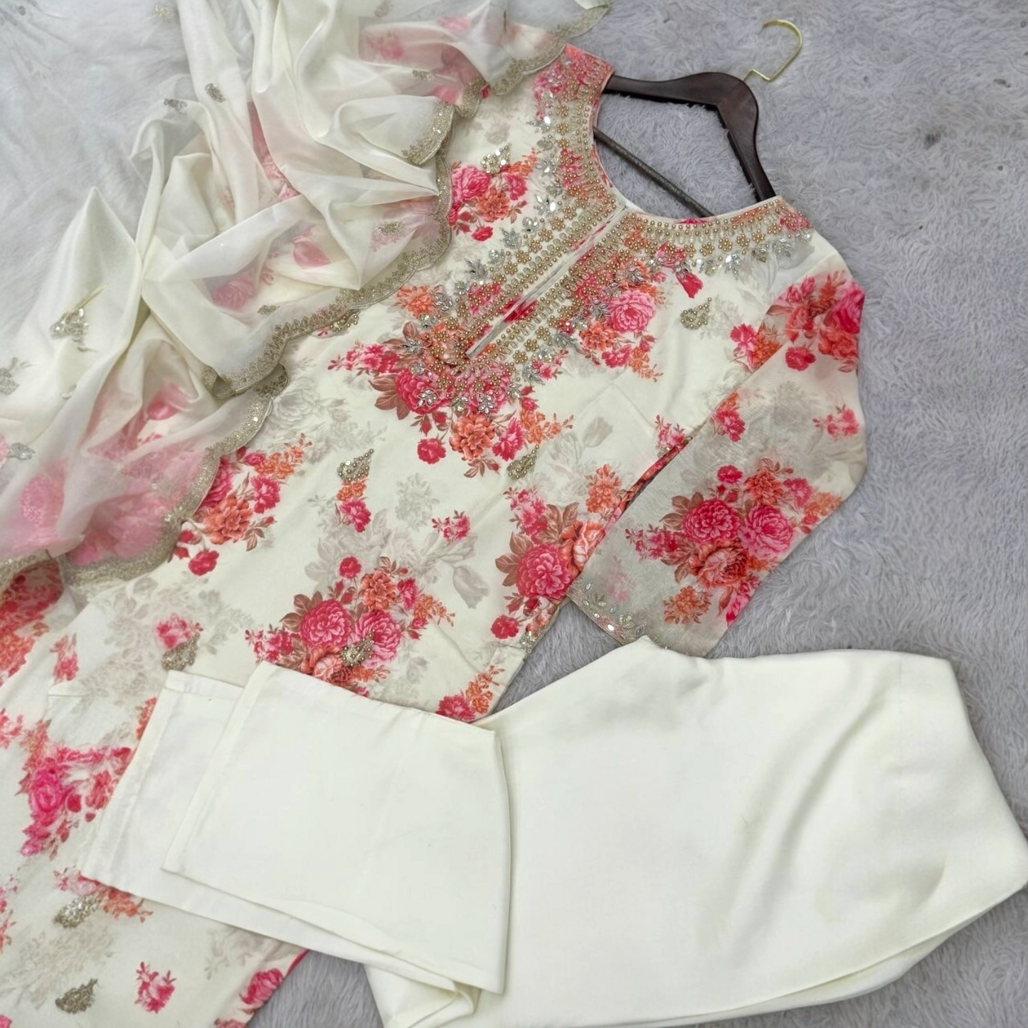 Plus size designer Salwar Suit