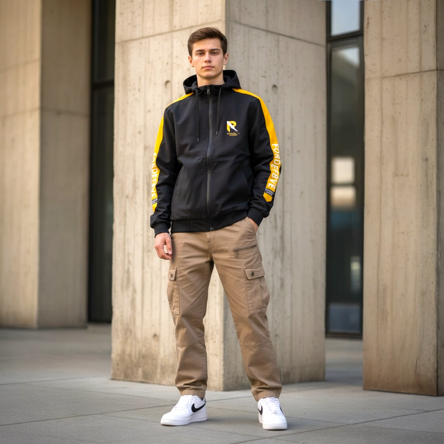 Lightweight Active Hooded Jacket