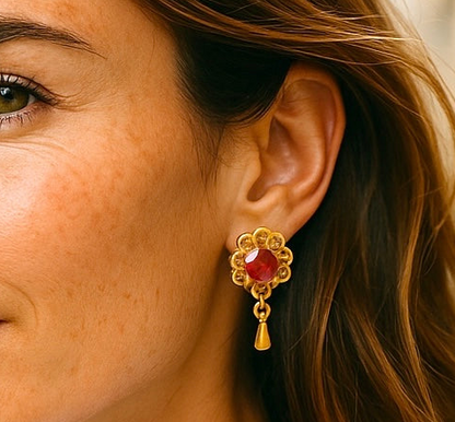 Shubh shri earrings set