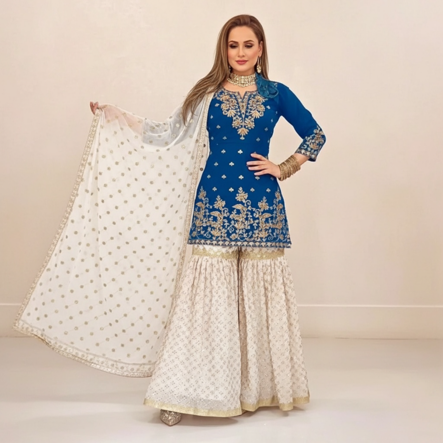 Salwar Kameez sharara set party wear