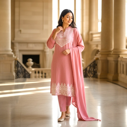 Radvin woolen kurta set for winter