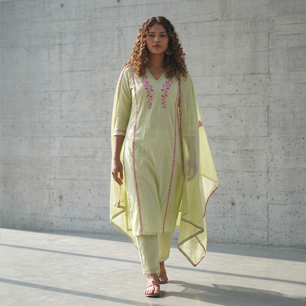 Bulbul Floral casual kurta set