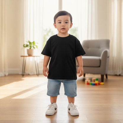Plain T-shirts for little