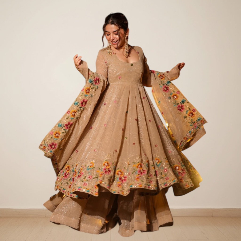 Anarkali palazzo set