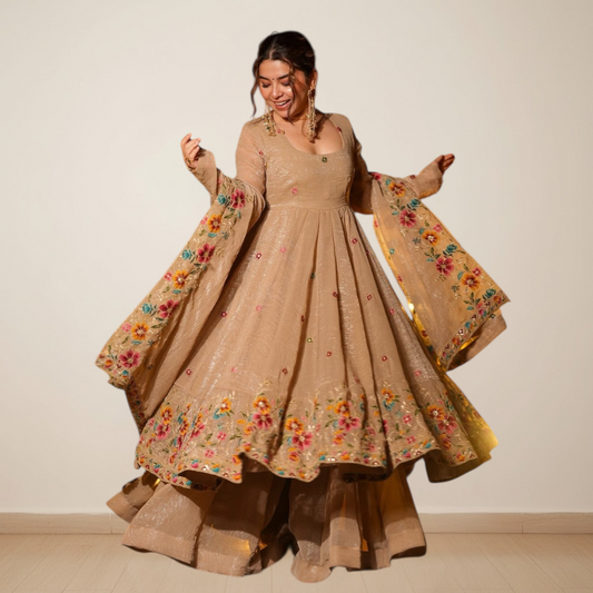 Anarkali palazzo set