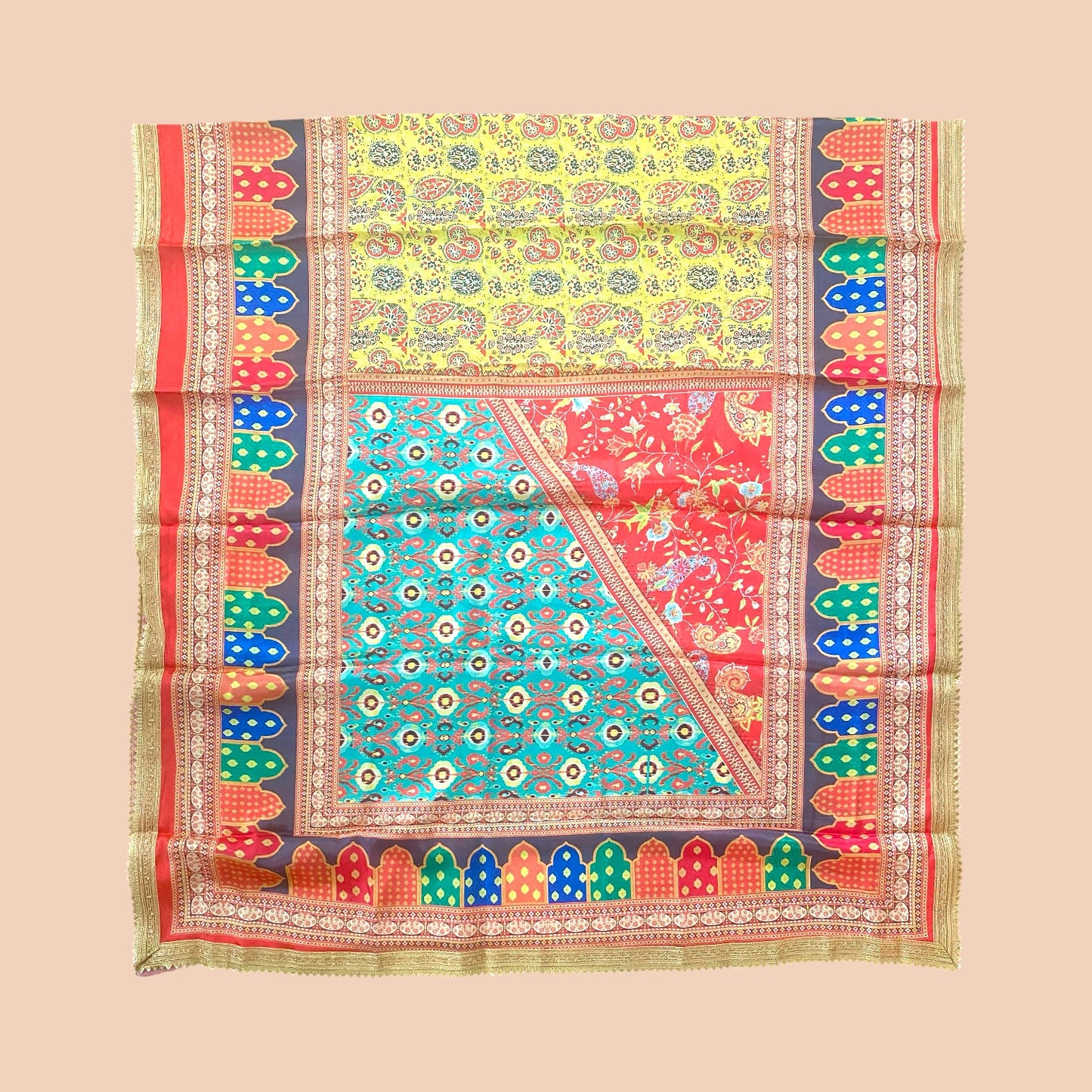Digital print dupatta only