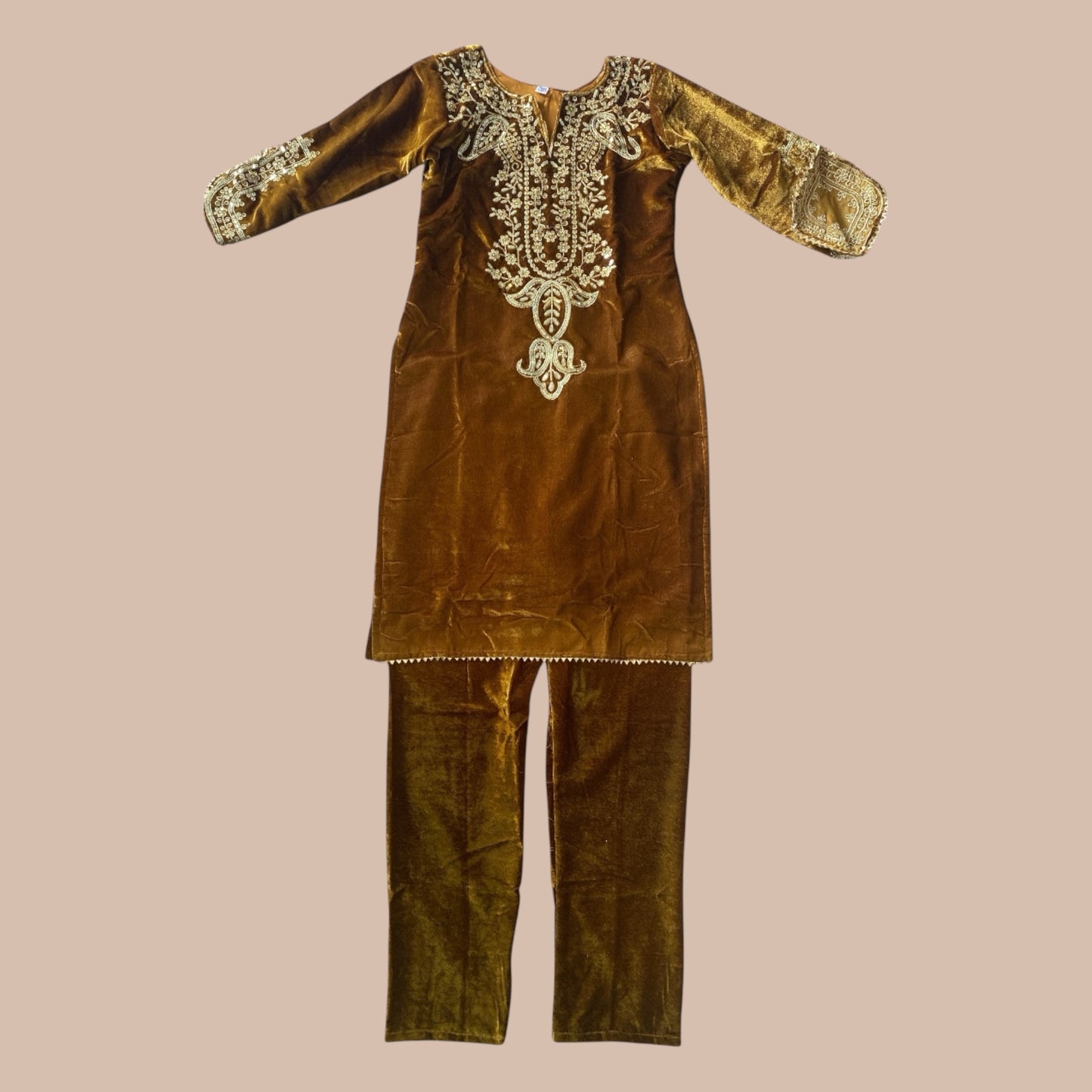 Velvet winter co-ord set