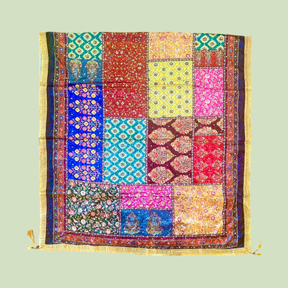Digital print mirror dupatta only