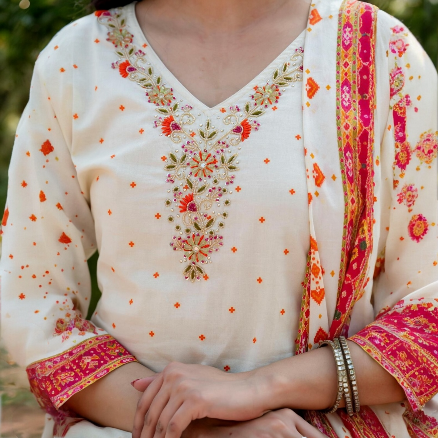 Palazzo Style Salwar Kameez Set