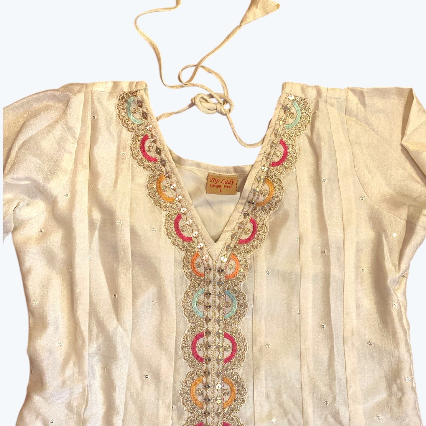 Anarkali set embroidered