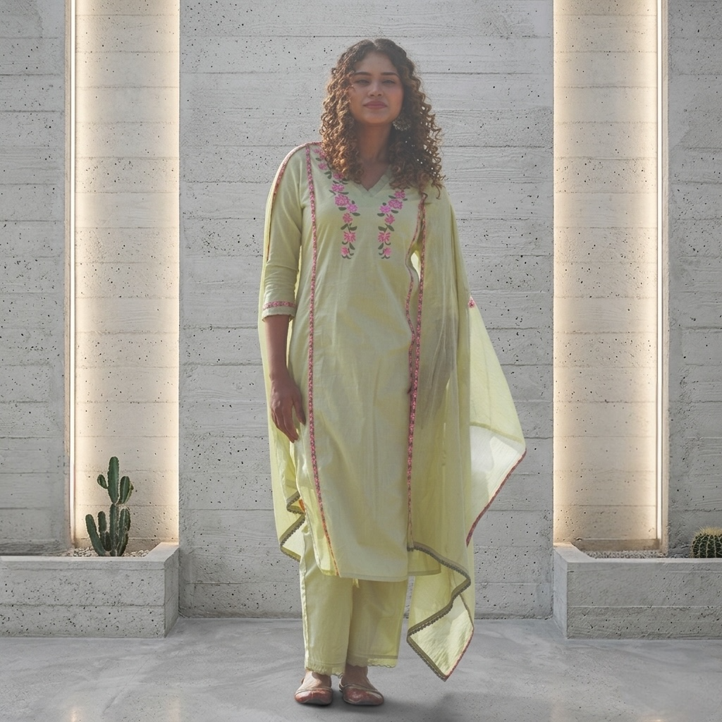 Bulbul Floral casual kurta set