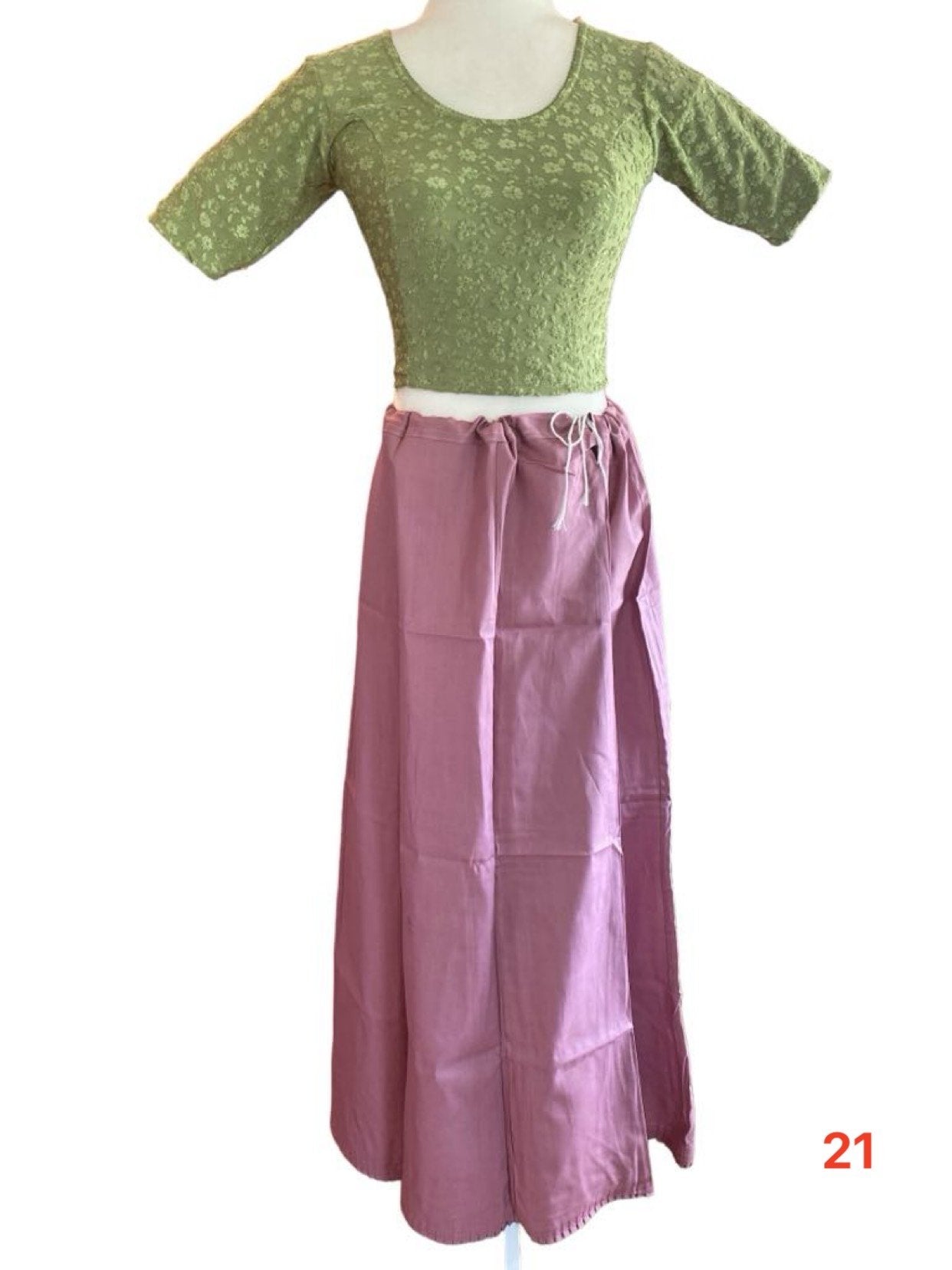 Saree petticoat underskirt lining skirt