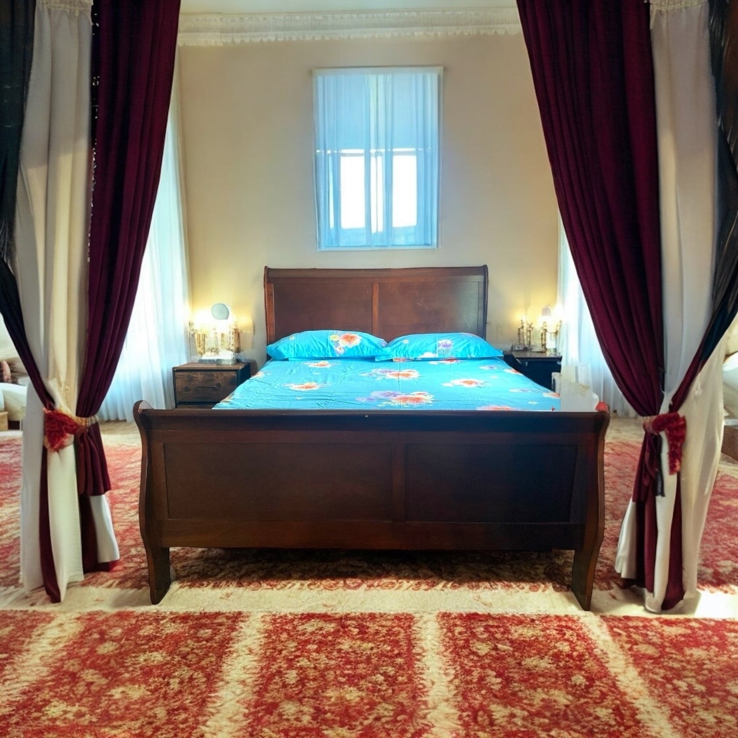 Floral bed sheets & pillow casses