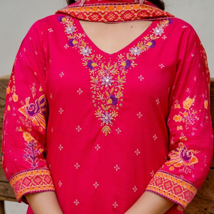 Palazzo Style Salwar Kameez Set