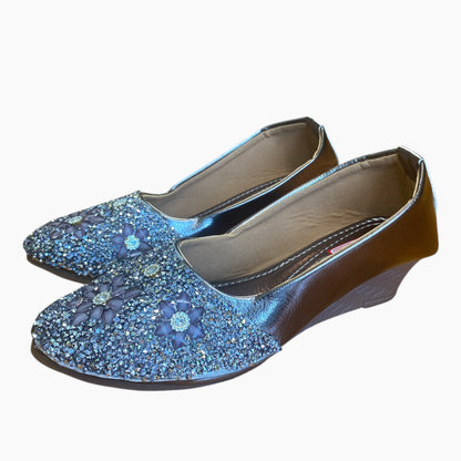 Perfect gold slip on shoe women