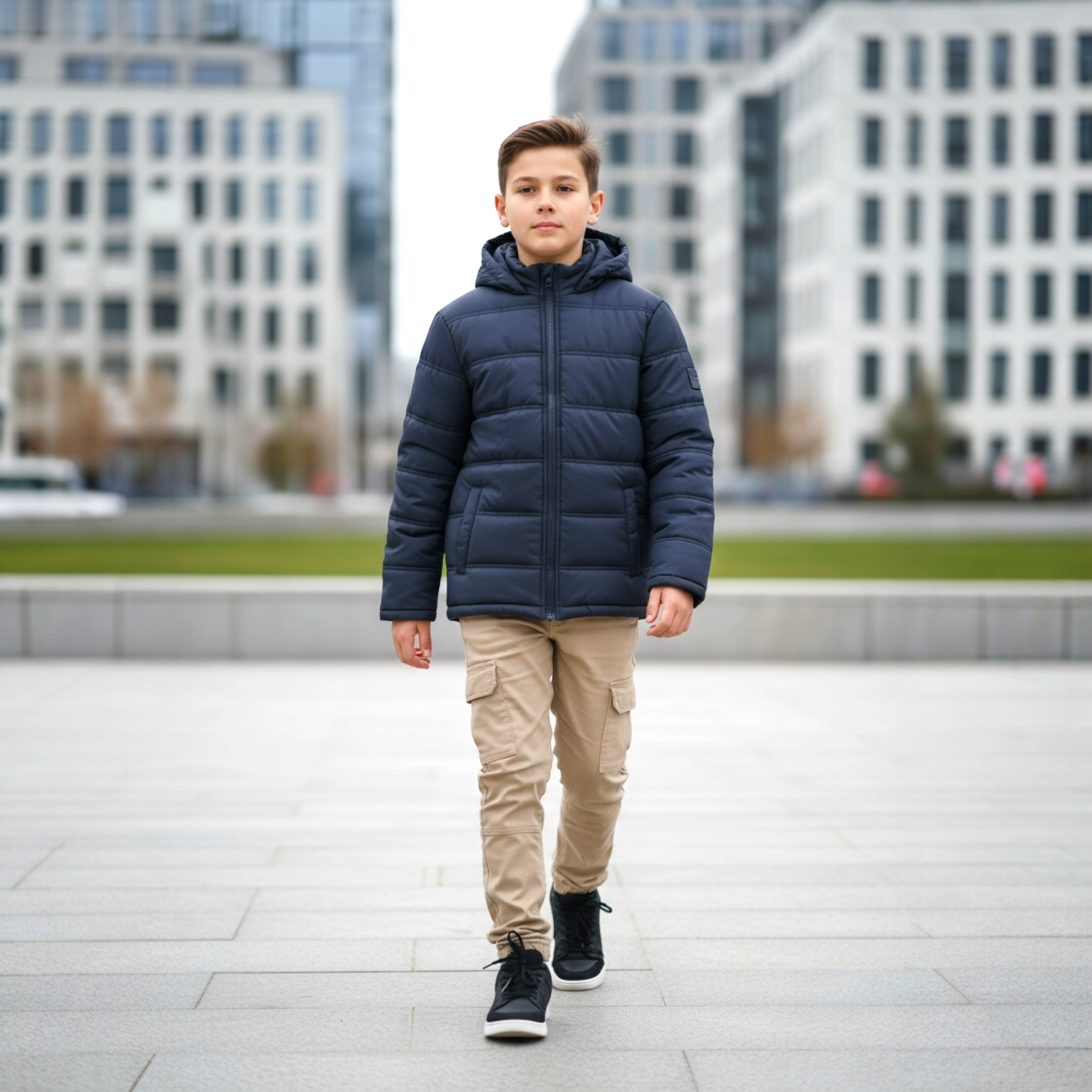 Eten hooded puffer jacket